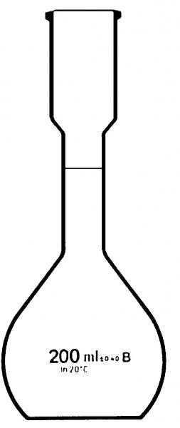 Volumetric Flasks - for Sugar Testing acc. to Kohlrausch with rim