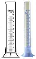 Measuring Cylinder - Hexagonal Plastic-base, Cl. B,