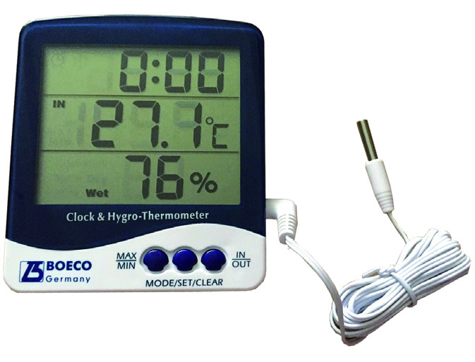 Hotloop Digital Oven Thermometer Heat Resistant up to 572°F/300°C Black